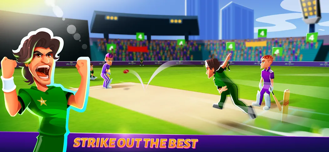 Hitwicket An Epic Cricket Game (Хитвикет)  [МОД Unlocked] Screenshot 3