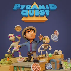 Скачать взлом Pyramid Quest (Пирамида Квест)  [МОД Много монет] - стабильная версия apk на Андроид