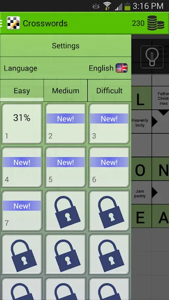 Crosswords  [МОД Unlimited Money] Screenshot 2