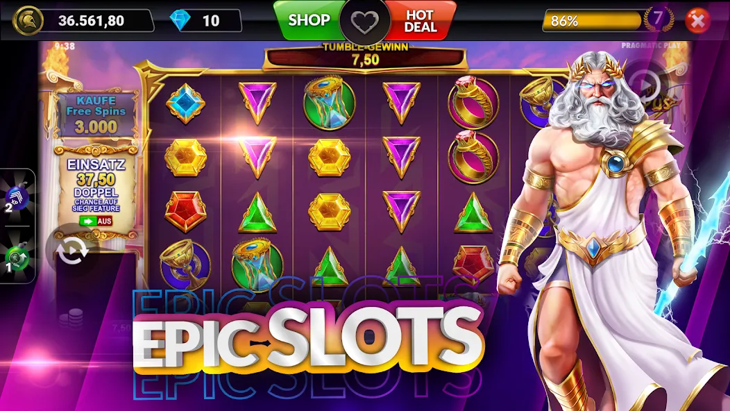 SpinArena Online Casino Slots (СпинАрена Онлайн Казино Слоты)  [МОД Unlocked] Screenshot 5