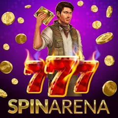 Взлом SpinArena Online Casino Slots (СпинАрена Онлайн Казино Слоты)  [МОД Unlocked] - последняя версия apk на Андроид