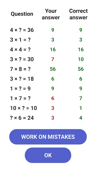 Multiplication Games Math quiz  [МОД Unlocked] Screenshot 4