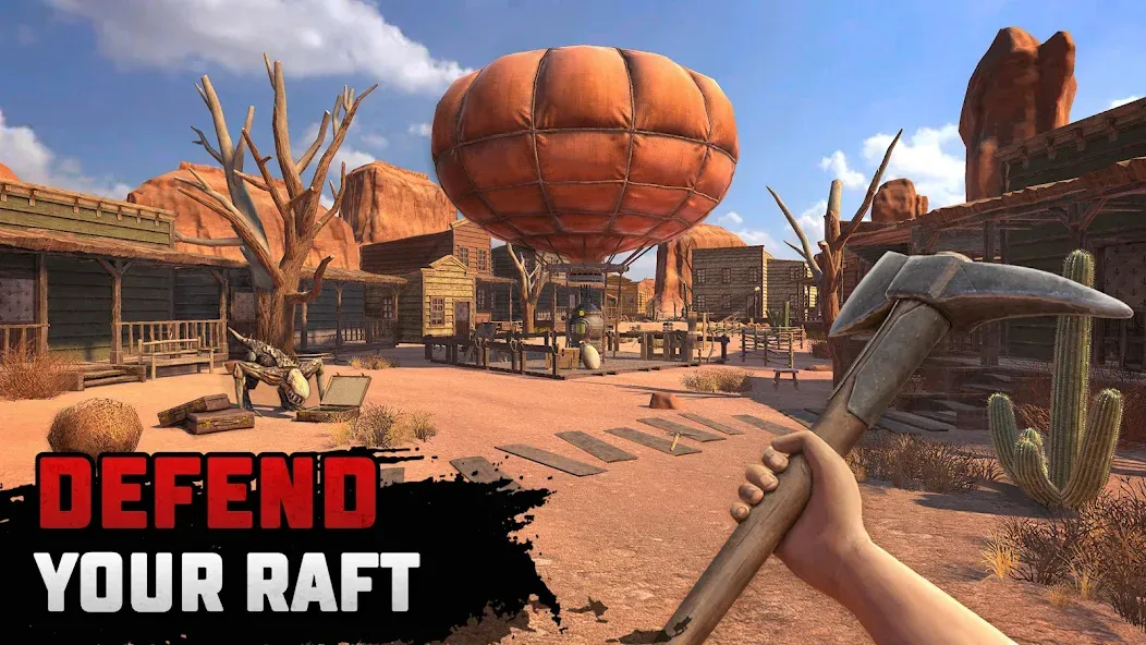 Raft® Survival: Desert Nomad (Рафт Сурвайвал)  [МОД Menu] Screenshot 3