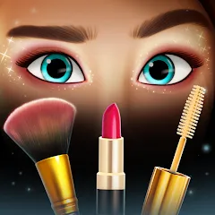 Взломанная Makeover Match - Fashion Game (Мейковер Матч)  [МОД Unlocked] - полная версия apk на Андроид