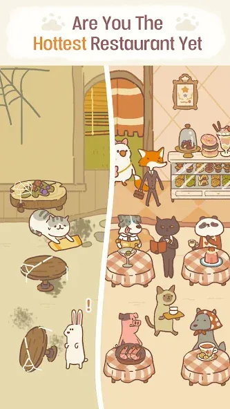 Animal Restaurant (Анимал Ресторан)  [МОД Бесконечные деньги] Screenshot 2