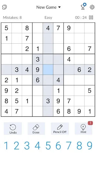 Sudoku - Classic Sudoku Puzzle  [МОД Unlimited Money] Screenshot 2