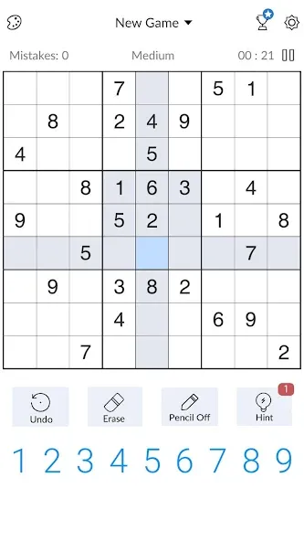 Sudoku - Classic Sudoku Puzzle  [МОД Unlimited Money] Screenshot 3