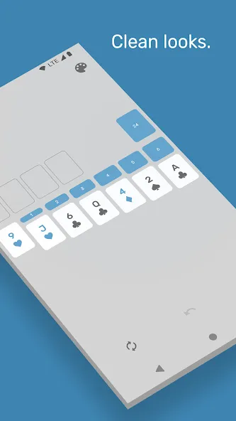 Solitaire - The Clean One (Солитер)  [МОД Unlocked] Screenshot 2