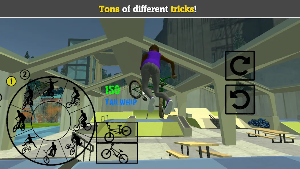 BMX FE3D 2 (БМХ ФЭ3Д 2)  [МОД Unlocked] Screenshot 3