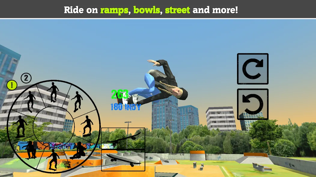 Skateboard FE3D 2 (Скейтборд 3D 2)  [МОД Много денег] Screenshot 5