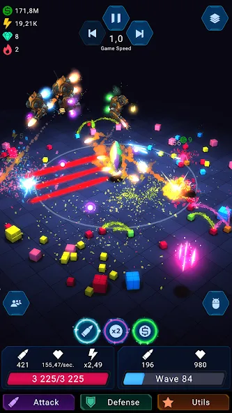 Epic Rush - Idle Tower Defense (Эпик Раш)  [МОД Меню] Screenshot 2