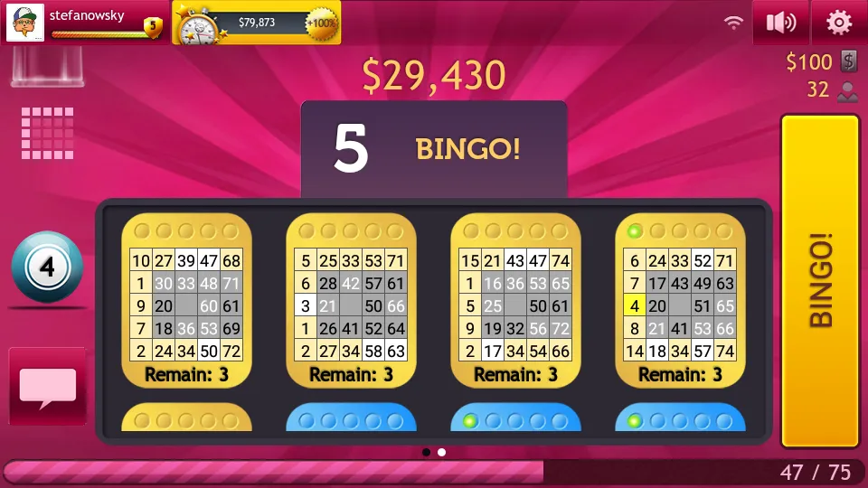 Bingo 75 & 90 by GameDesire  [МОД Много денег] Screenshot 4