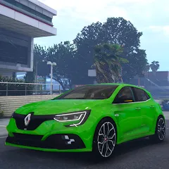 Скачать взлом Renault Megane RS Simulator (Рено Меган  Симулятор)  [МОД Mega Pack] - последняя версия apk на Андроид