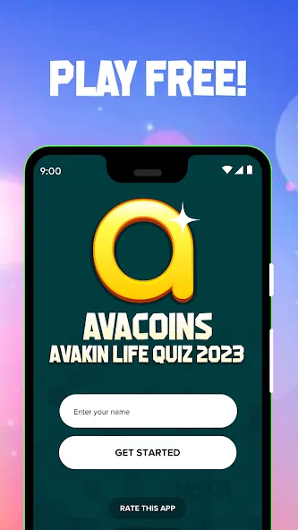 AvaCoins Quiz for Avakin Life (Квиз для  )  [МОД Много денег] Screenshot 1