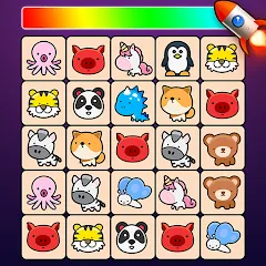 Взлом Match Animal - Match Game (Матч Зверь Матч Игра)  [МОД Меню] - полная версия apk на Андроид