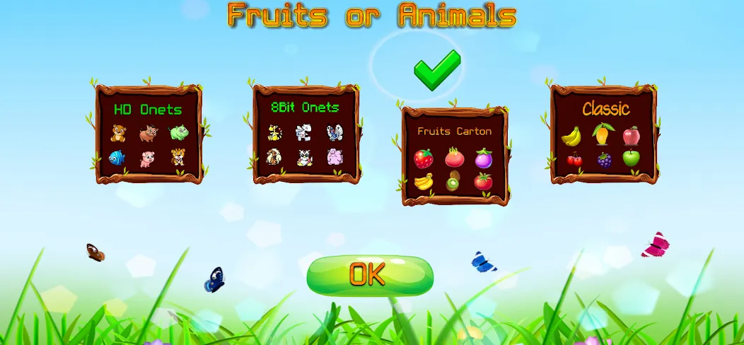 Link fruits - fruit match pair  [МОД Меню] Screenshot 2