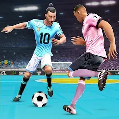 Взломанная Indoor Futsal: Football Games (Индор Футзал)  [МОД Unlocked] - последняя версия apk на Андроид