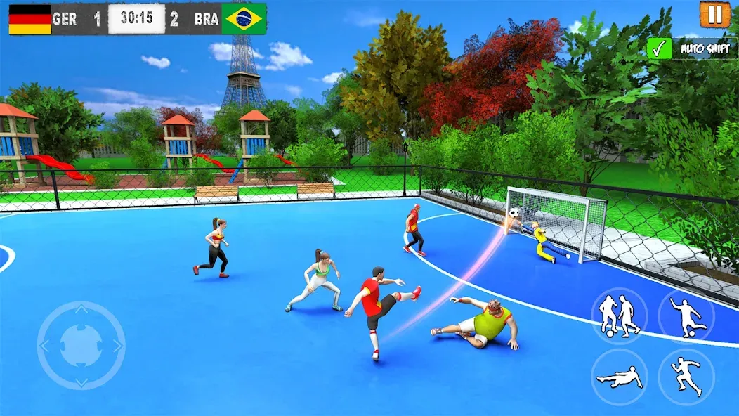 Street Football: Futsal Games (Стрит Футбол)  [МОД Unlimited Money] Screenshot 1