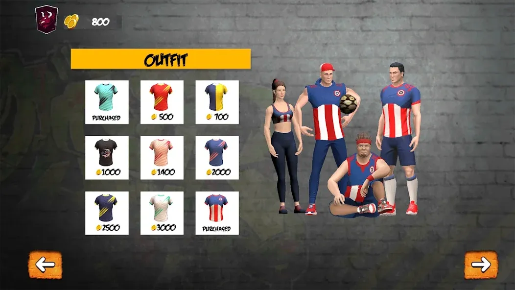 Street Football: Futsal Games (Стрит Футбол)  [МОД Unlimited Money] Screenshot 4