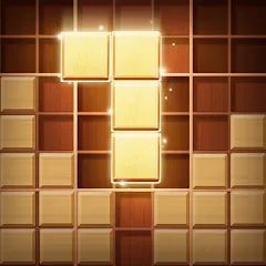 Взлом Wood Block Puzzle (Вуд Блок Пазл)  [МОД Все открыто] - полная версия apk на Андроид