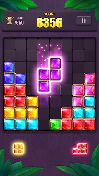 Block Puzzle: Jewel Blast Game  [МОД Много денег] Screenshot 3