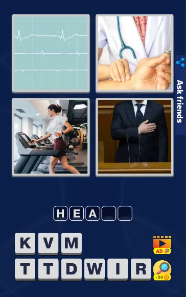 4 Pics 1 Word Quiz Game  [МОД Все открыто] Screenshot 2