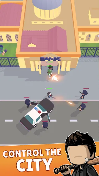 Merge Gangster Heist vs Police (Мердж Гангстер Хейст)  [МОД Много денег] Screenshot 4