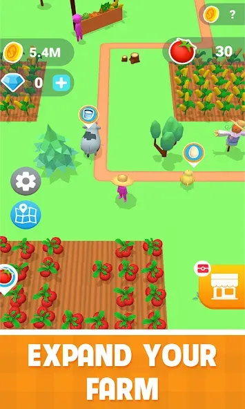 Family Farm Land 3D (Фарм Фэмили 3Д)  [МОД Меню] Screenshot 4