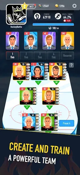 Hockey Battle 2 (Хоккей Батл 2)  [МОД Unlocked] Screenshot 3