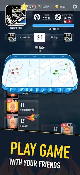 Hockey Battle 2 (Хоккей Батл 2)  [МОД Unlocked] Screenshot 4