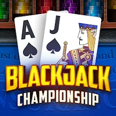 Взлом Blackjack Championship (Блэкджек Чемпионат)  [МОД Все открыто] - стабильная версия apk на Андроид