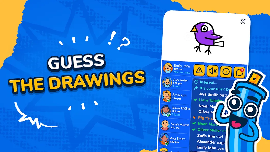 Gartic.io - Draw, Guess, WIN  [МОД Unlocked] Screenshot 1