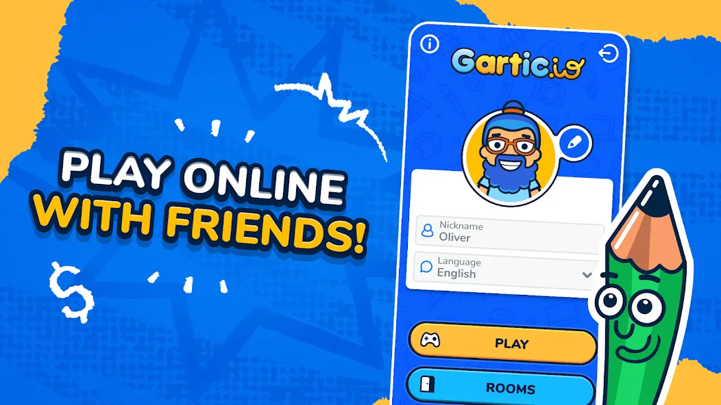 Gartic.io - Draw, Guess, WIN  [МОД Unlocked] Screenshot 2