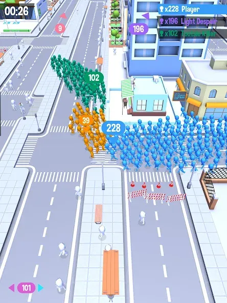 Crowd City (Крауд Сити)  [МОД Menu] Screenshot 5