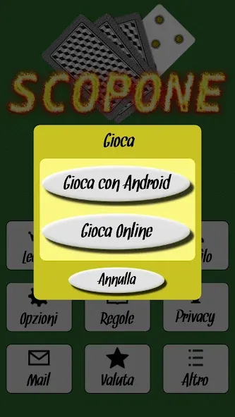 Scopone (Скопоне)  [МОД Unlocked] Screenshot 2