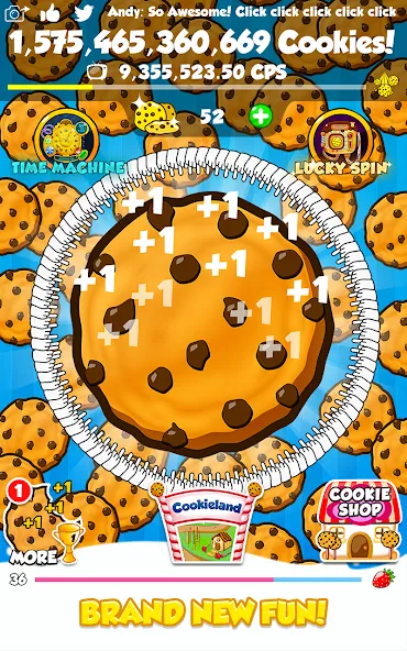 Cookie Clickers 2 (С  2)  [МОД Много монет] Screenshot 1