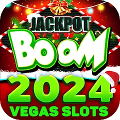 Взлом Jackpot Boom Casino Slot Games (Джекпот Бум Казино Игры на Слотмашинах)  [МОД Много денег] - последняя версия apk на Андроид