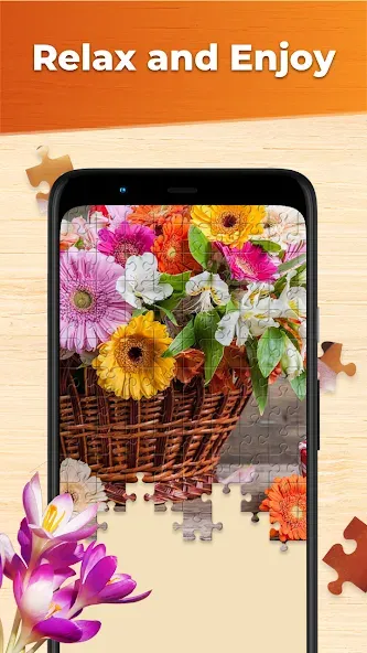 Jigsaw Puzzles HD Puzzle Games  [МОД Бесконечные монеты] Screenshot 1