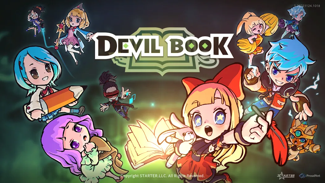 Devil Book: Hand-Drawn MMO (Дэвил Бук)  [МОД Unlocked] Screenshot 1