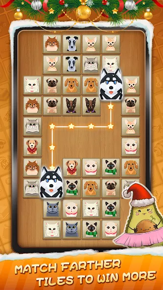 Tile Connect - Matching Games (Тайл Коннект)  [МОД Все открыто] Screenshot 3