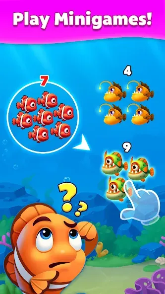 Solitaire Fish  [МОД Unlocked] Screenshot 3