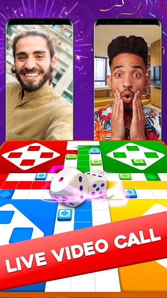 Ludo Lush-Game with Video Call (Людо Луш)  [МОД Бесконечные монеты] Screenshot 2