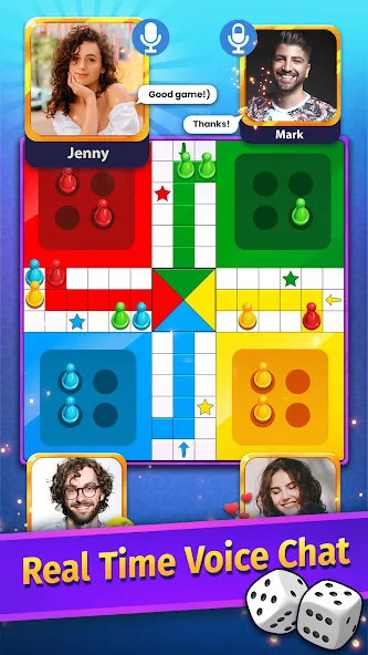 Ludo Game COPLE - Voice Chat  [МОД Menu] Screenshot 1