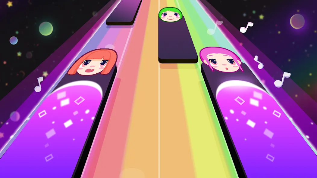 Magic Music Tiles, Piano Tiles  [МОД Бесконечные деньги] Screenshot 3