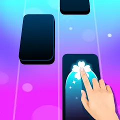 Взломанная Magic Music Tiles, Piano Tiles  [МОД Бесконечные деньги] - полная версия apk на Андроид