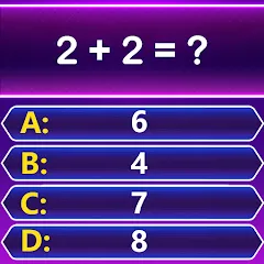 Скачать взлом Math Trivia - Quiz Puzzle Game (Математические загадки)  [МОД Бесконечные деньги] - последняя версия apk на Андроид