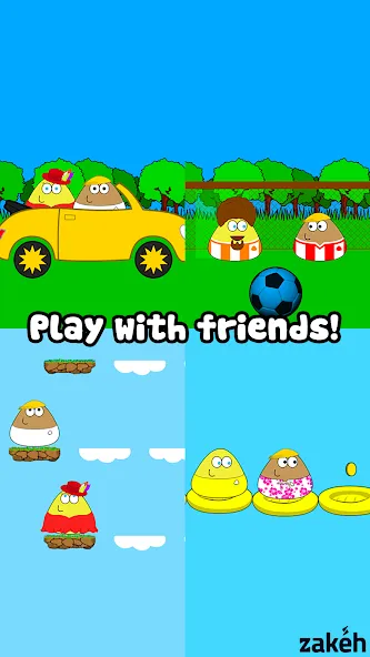 Pou (Пуо)  [МОД Много монет] Screenshot 5