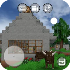 Скачать взлом Mini Block Craft (Мини Блок Ремесло)  [МОД Unlocked] - последняя версия apk на Андроид