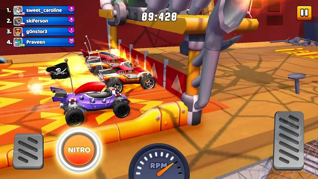 Nitro Jump - Car Racing (Нитро Джамп Рейсинг)  [МОД Unlocked] Screenshot 1