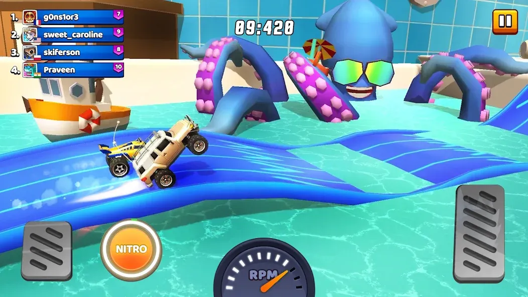 Nitro Jump - Car Racing (Нитро Джамп Рейсинг)  [МОД Unlocked] Screenshot 2